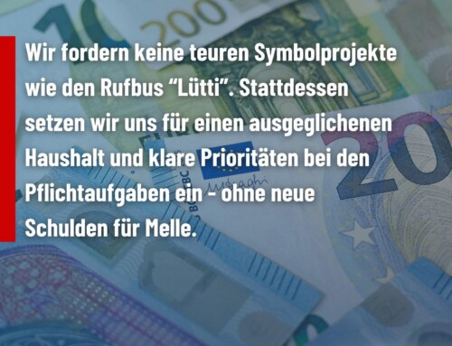 Kommunalwahl 2026: AfD wird zur Stadtratswahl Melle antreten!