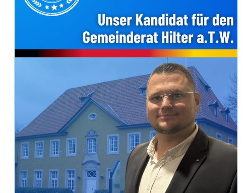 AfD tritt erstmals in Hilter a.T.W. an!