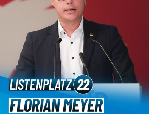 Florian Meyer belegt Listenplatz 22