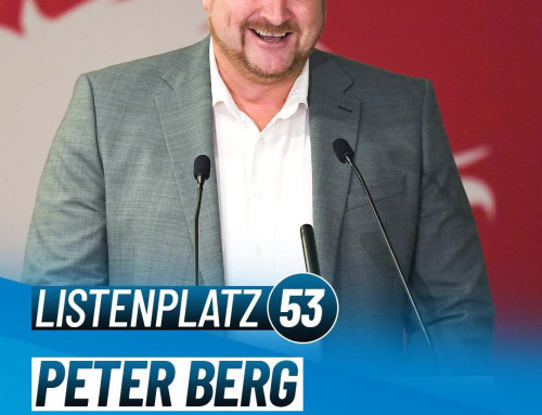 Peter Berg belegt Listenplatz 53
